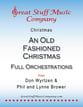An Old Fashioned Christmas Orchestra sheet music cover